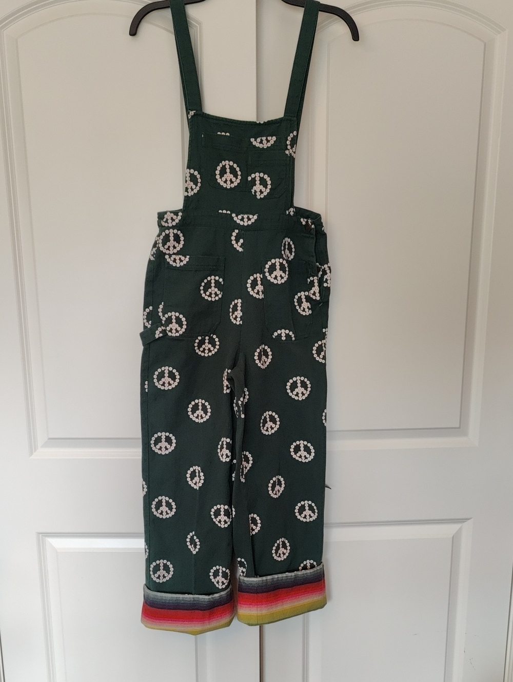 BDG Peace Sign Overalls XS